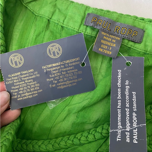 Paul Ropp Ruffle Top - Picture 3 of 9